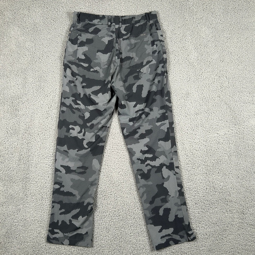 RLX Ralph Lauren Golf Pants Mens 32 Gray Camo 5 Pocket Lightweight - Picture 6 of 8